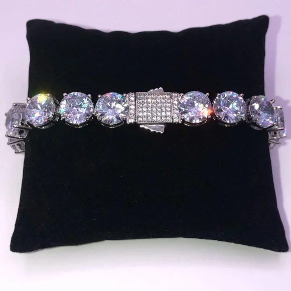 63ct Tennis Bracelet - Picture 3 of 14